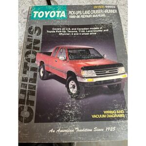Toyota Pickups Land Cruiser 4Runner 1989-96 Chilton #68602 Chilton Repair Manual